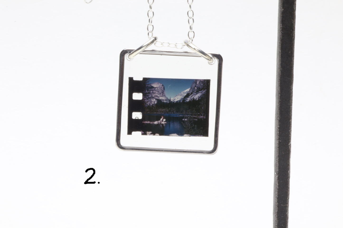 Yosemite Viewmaster Images Silver Necklaces