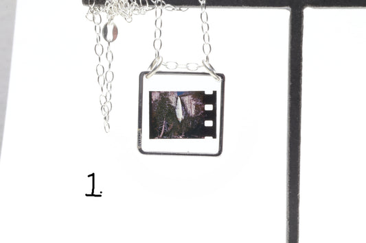 Yosemite Viewmaster Images Silver Necklaces