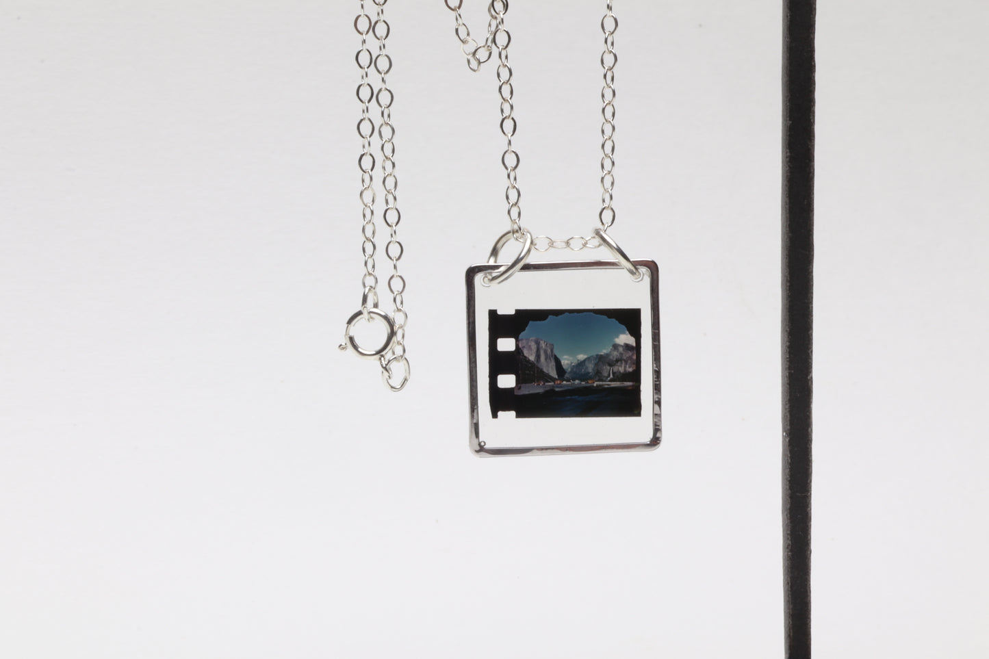 Yosemite Viewmaster Images Silver Necklaces