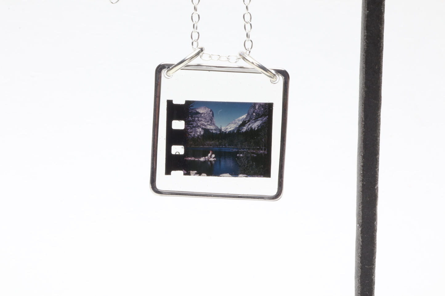 Yosemite Viewmaster Images Silver Necklaces