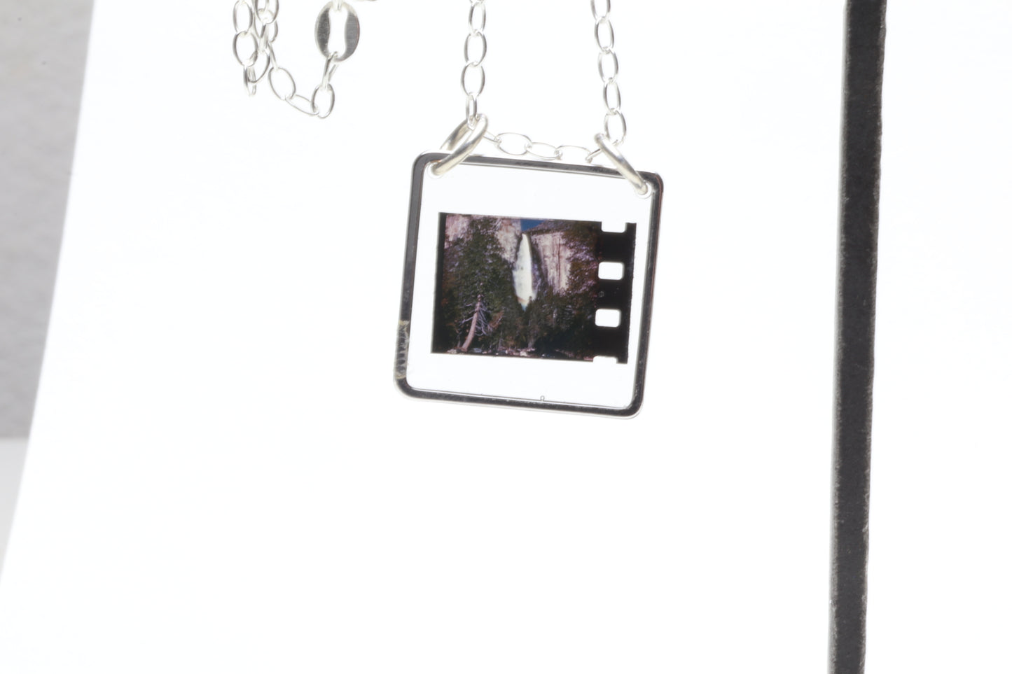 Yosemite Viewmaster Images Silver Necklaces