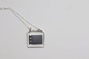 Yosemite Viewmaster Images Silver Necklaces