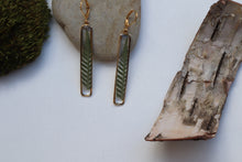 Load image into Gallery viewer, Fern Earrings Long skinny
