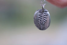 Load image into Gallery viewer, Ostrich Fern Charm Necklace

